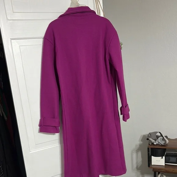Haute Monde Fuchsia Coat - Picture 4 of 5